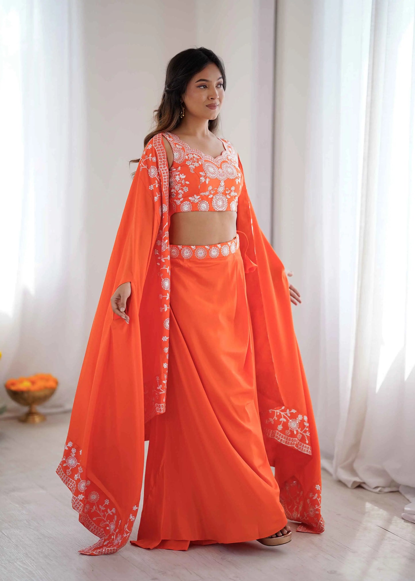Fanta Designer Embroidered Indo Western